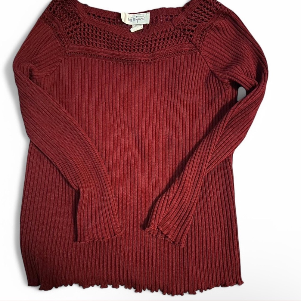 Women's Red Sweater